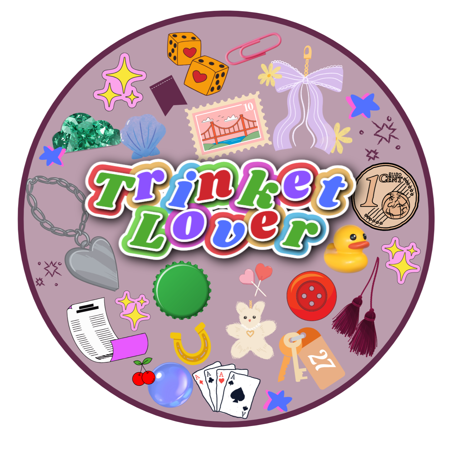 Trinket Lover Sticker